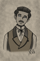 a digital sketch of Watson